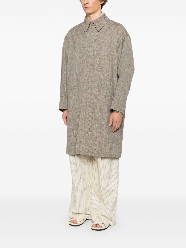 Bottega Veneta Fleck Coat | Browns Single Breasted Coats