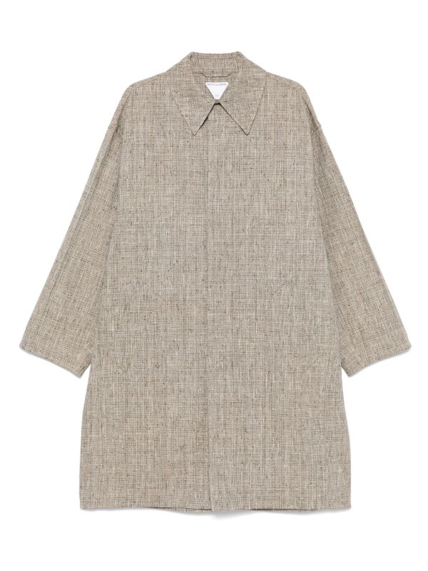 Bottega Veneta fleck coat | Browns Single Breasted Coats