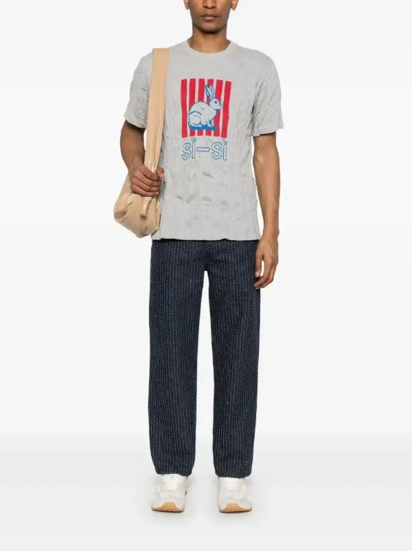 Bottega Veneta Printed Crushed T-shirt | Browns T-Shirts