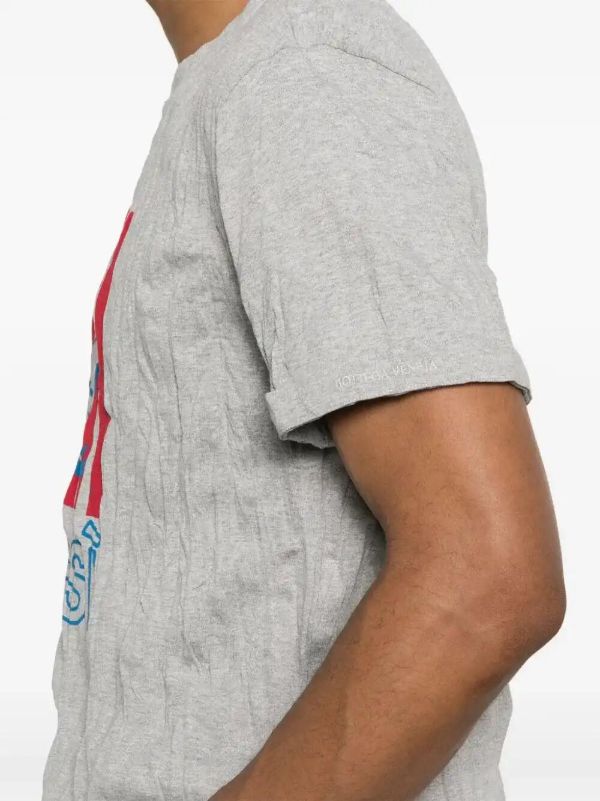 Bottega Veneta Printed Crushed T-shirt | Browns T-Shirts