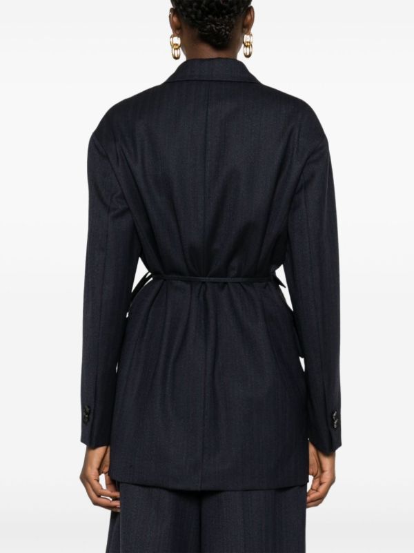 Bottega Veneta Striped Wool Blazer | Browns Blazers