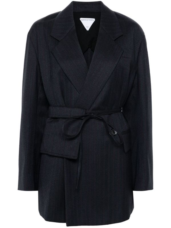 Bottega Veneta Striped Wool Blazer | Browns Blazers