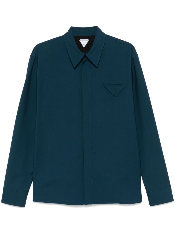 Bottega Veneta Wool Twill Shirt | Browns Shirts