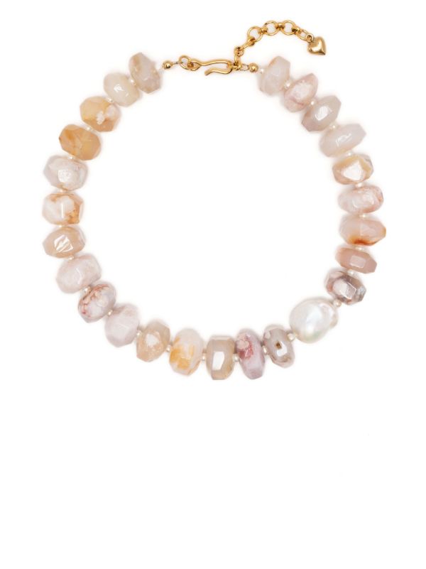 Brinker & Eliza gold-plated Emma pearl necklace | Browns Necklaces