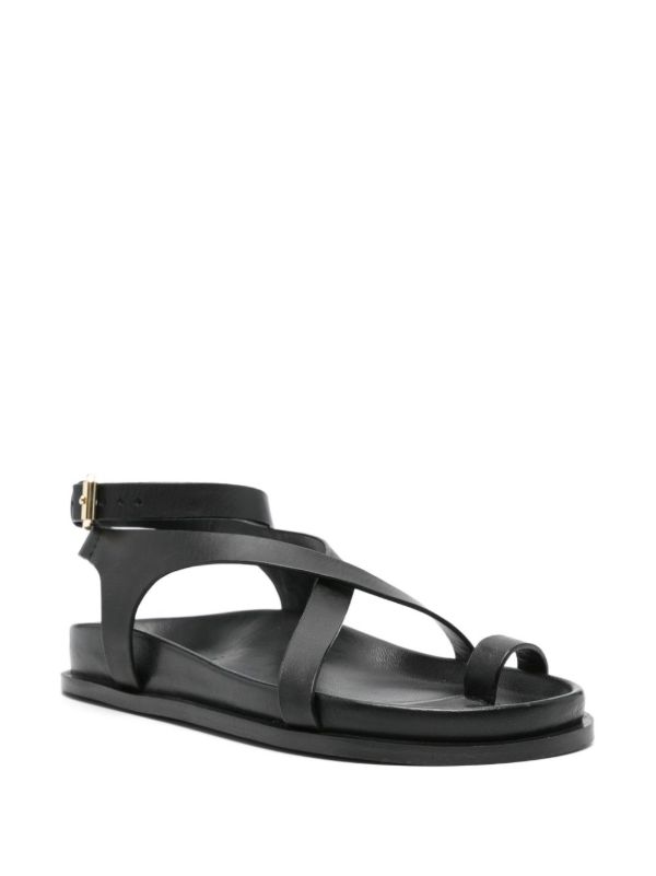 A.EMERY Black Jalen Sandals | Browns Sandals