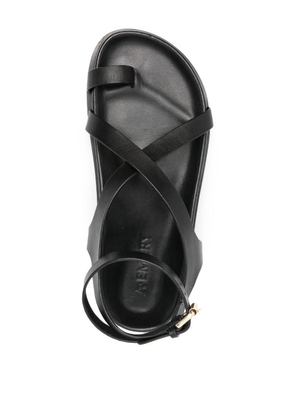 A.EMERY Black Jalen Sandals | Browns Sandals