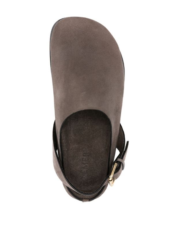 A.EMERY The Louis Clogs | Browns Slippers