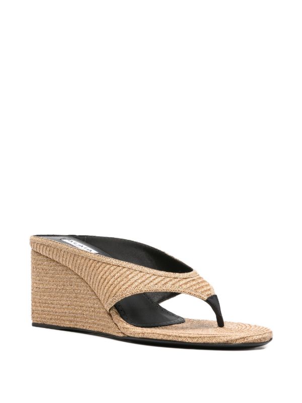 Alaïa 75mm Wedge Sandals | Browns Sandals