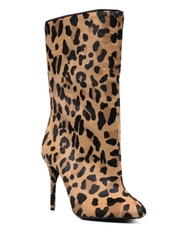 Alaïa Neutral Decolette Boots | Browns Boots