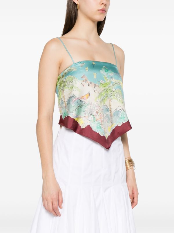 ALEMAIS Daria Scarf Top | Browns Blouses