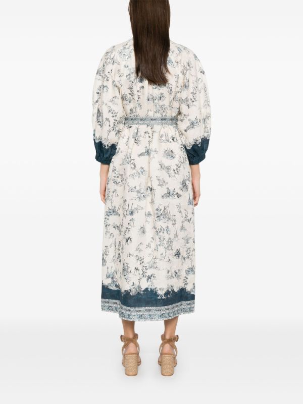 ALEMAIS White Casa Dress | Browns Day Dresses