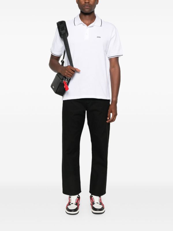 AMIRI Cotton Polo Shirt | Browns Polo Shirts