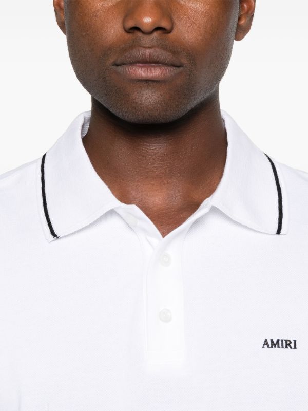 AMIRI Cotton Polo Shirt | Browns Polo Shirts