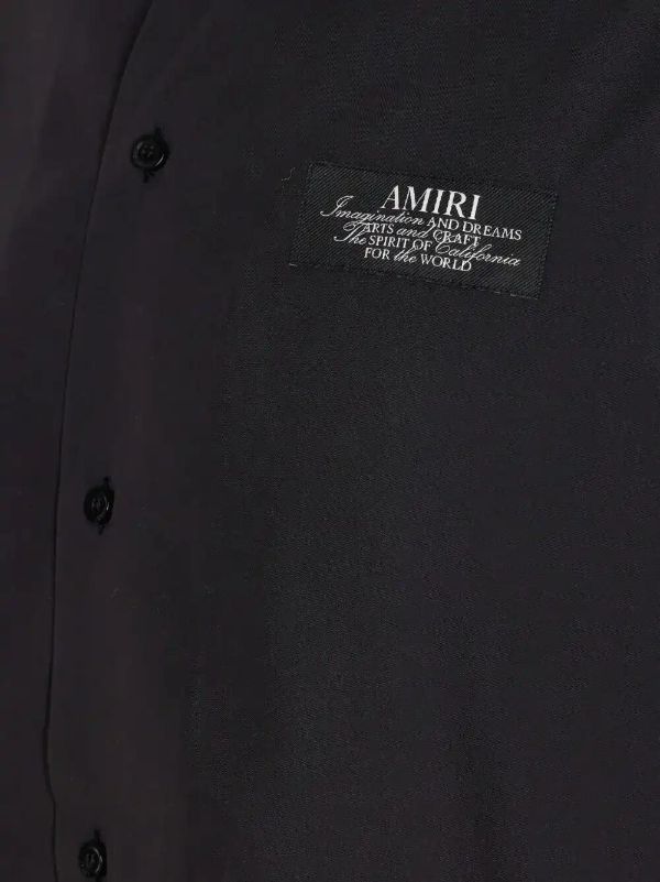 AMIRI Logo-embroidered Shirt | Browns Shirts
