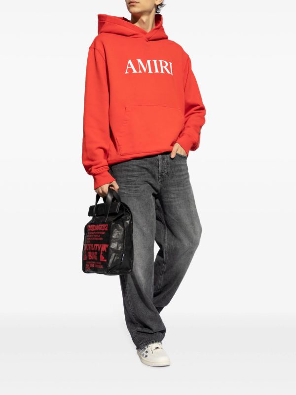 AMIRI Logo-Print Hoodie | Browns Hoodies