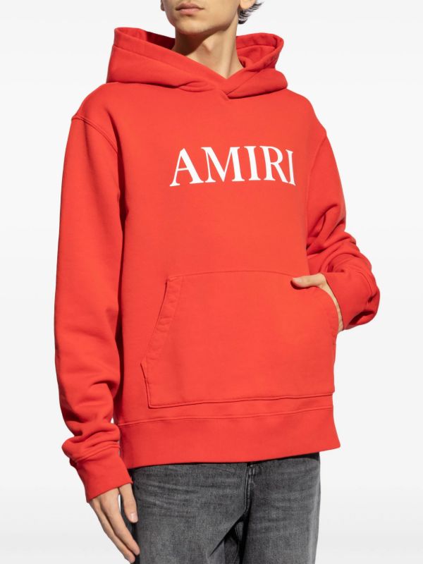 AMIRI Logo-Print Hoodie | Browns Hoodies