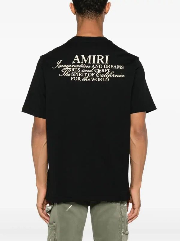 AMIRI Logo-print T-shirt | Browns T-Shirts