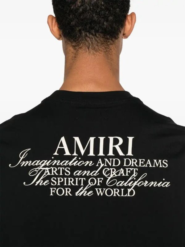 AMIRI Logo-print T-shirt | Browns T-Shirts