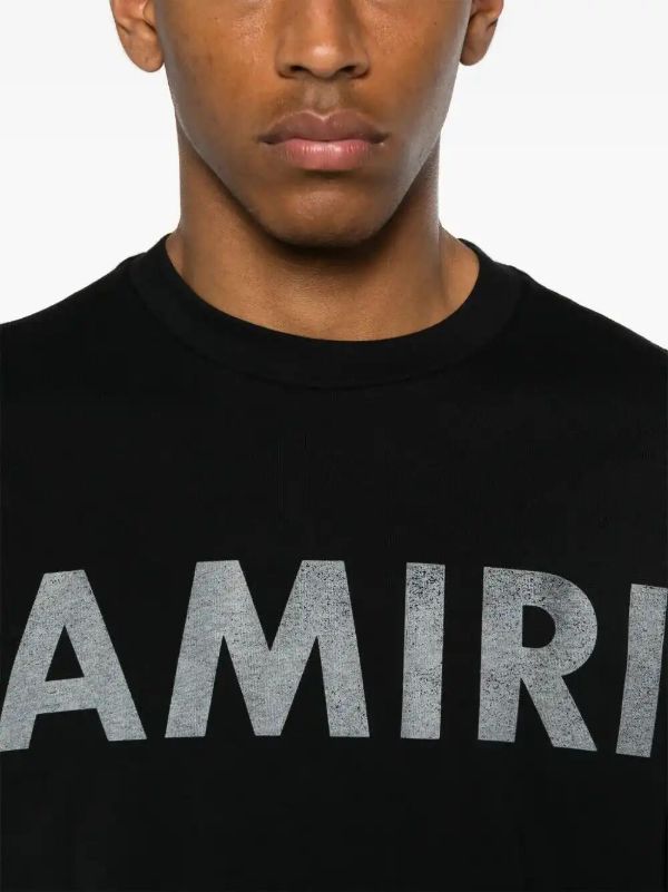 AMIRI Logo-print T-shirt | Browns T-Shirts