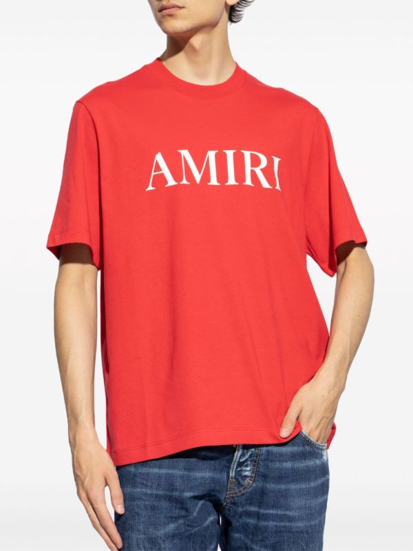 AMIRI Logo-Print T-Shirt | Browns T-Shirts