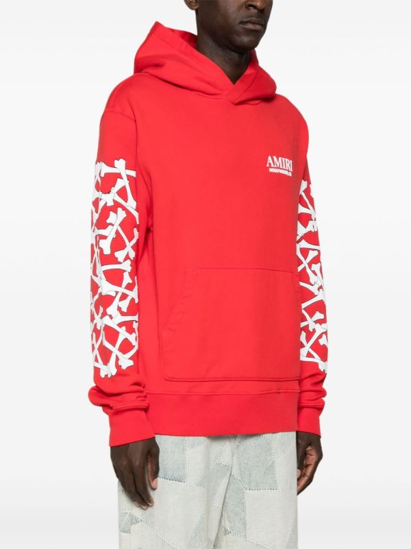 AMIRI Red Bones Hoodie | Browns Hoodies