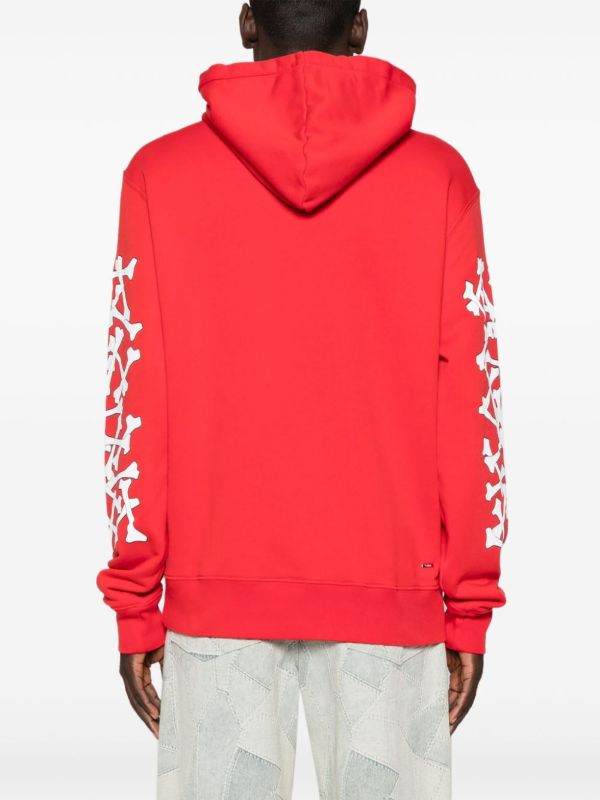 AMIRI Red Bones Hoodie | Browns Hoodies