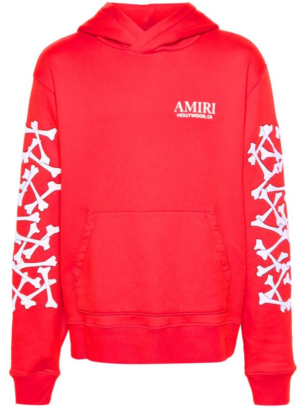 AMIRI Red Bones Hoodie | Browns Hoodies