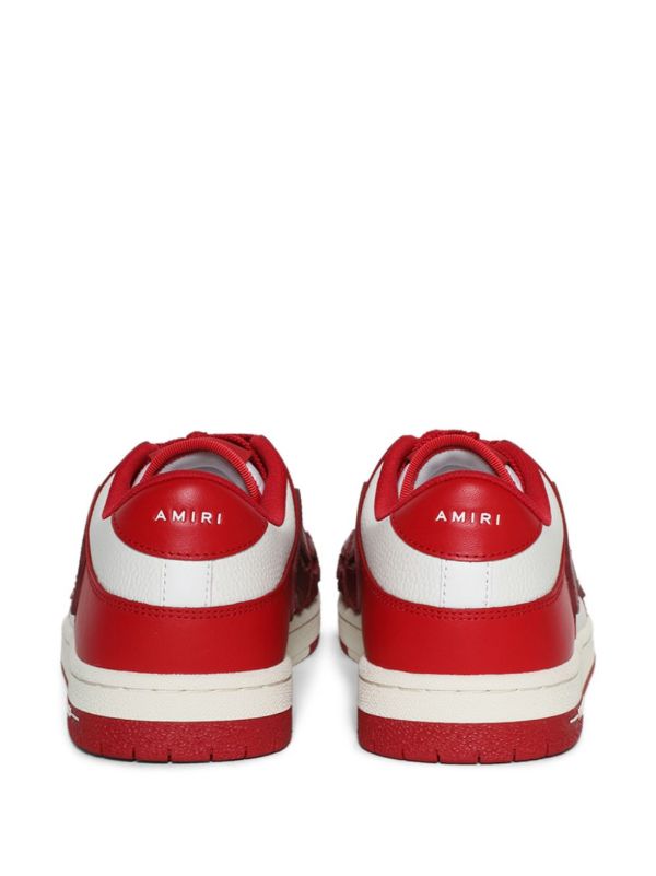 AMIRI Red Skel Sneakers | Browns Low-Tops