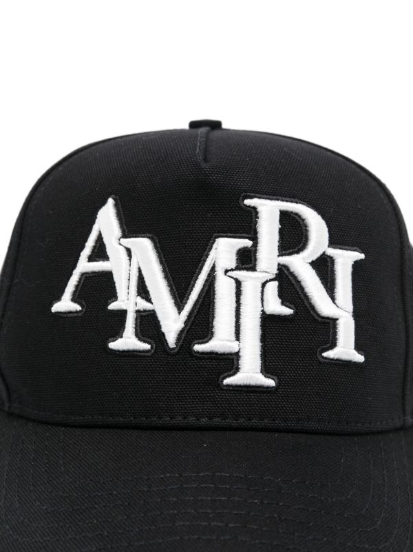 AMIRI Staggered-logo Cap | Browns Hats