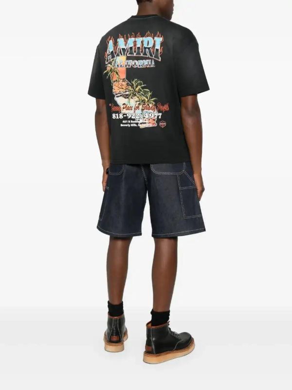 AMIRI Sunny Place T-shirt | Browns T-Shirts