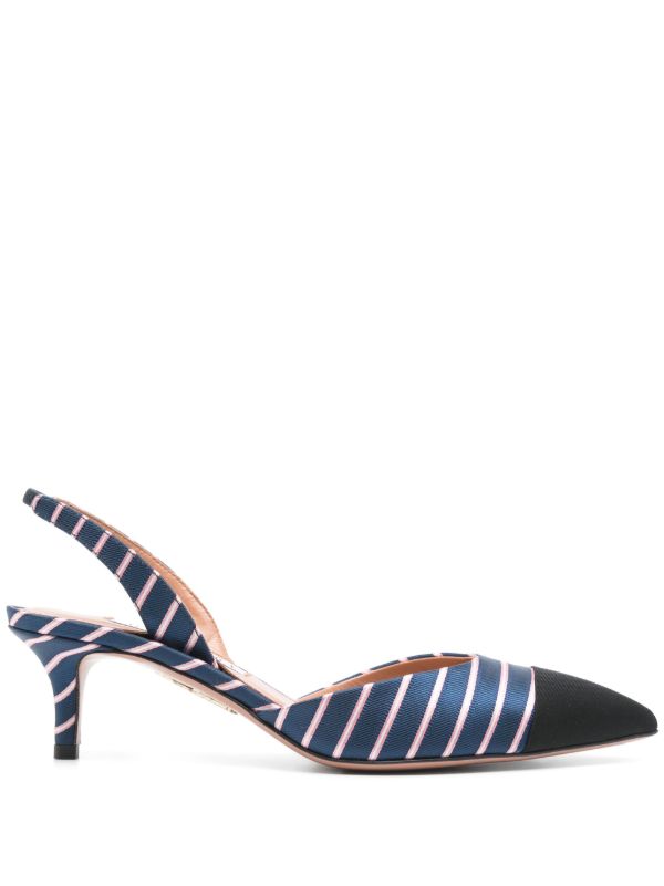 Aquazzura 50mm Milanese pumps | Browns Pumps