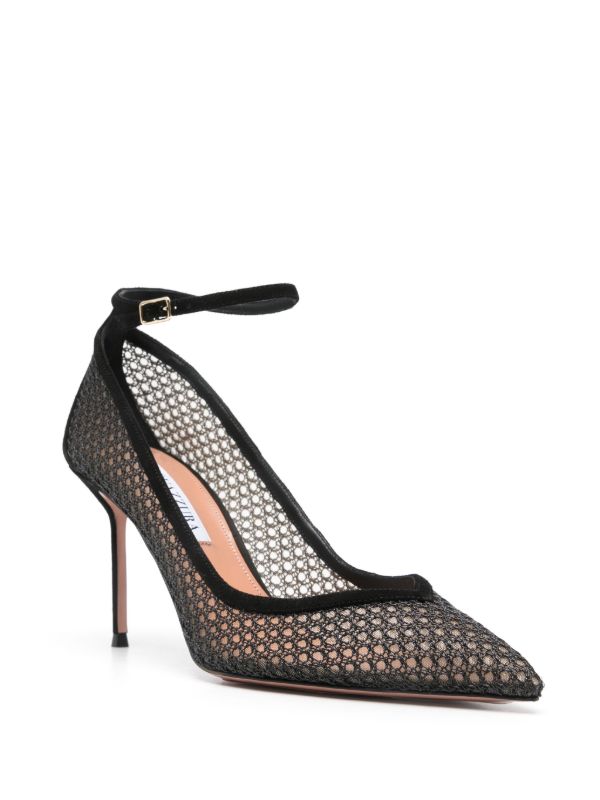 Aquazzura 85mm Asha Pumps | Browns Pumps
