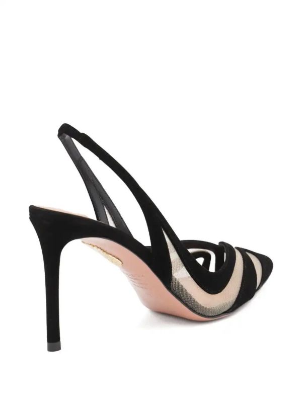 Aquazzura 85mm Lune Pumps | Browns Pumps