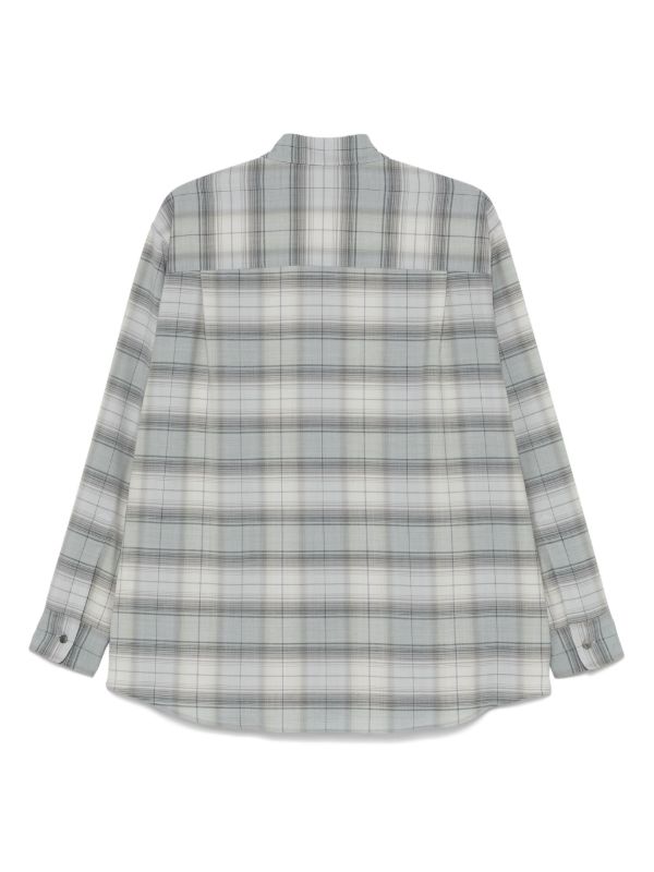 Auralee Wool Check Shirt | Browns Shirts