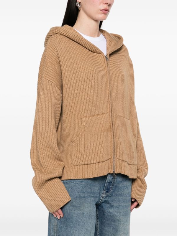 Aya Muse Ribbed Hoodie | Browns Cardigans