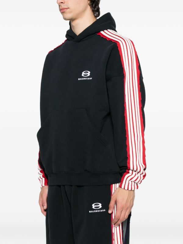 Balenciaga Striped Hoodie | Browns Hoodies