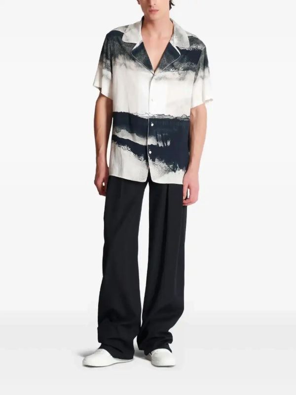 Balmain Moon-print Shirt | Browns Shirts