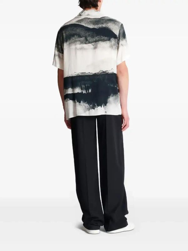 Balmain Moon-print Shirt | Browns Shirts