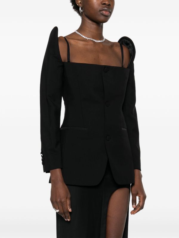BETTTER Black Farrow Blazer | Browns Blazers