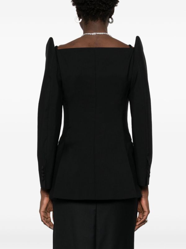 BETTTER Black Farrow Blazer | Browns Blazers