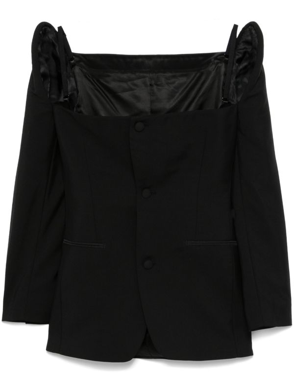 BETTTER Black Farrow Blazer | Browns Blazers