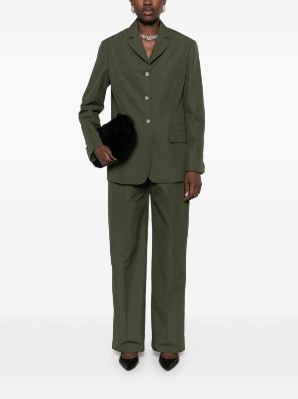 BETTTER Green Cotton Suit | Browns Suits