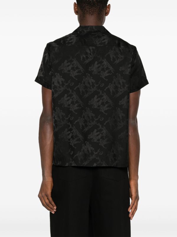 BODE Football Jacquard Shirt | Browns Shirts