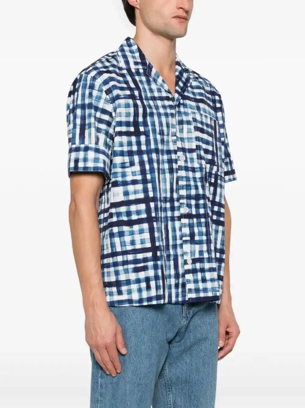 Bottega Veneta Checked Shirt | Browns Shirts