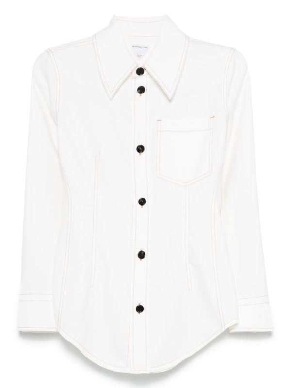Bottega Veneta Wool Shirt | Browns Shirts