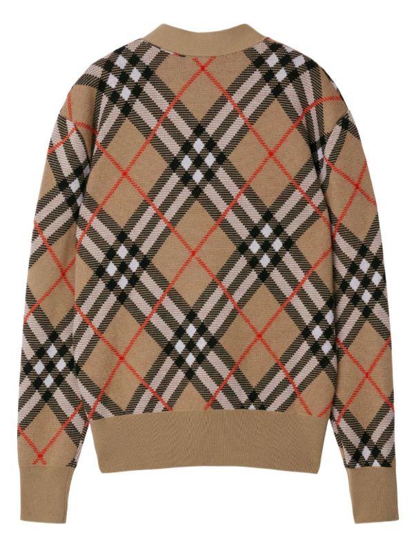 Burberry Check Cardigan | Browns Cardigans