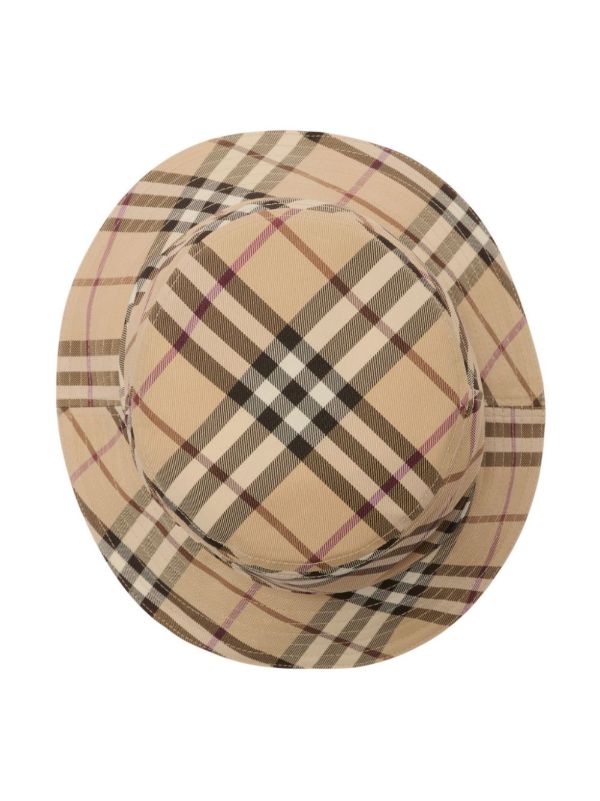Burberry Checked Bucket Hat | Browns Hats