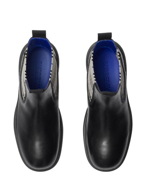 Burberry Leather Chelsea Boots | Browns Boots