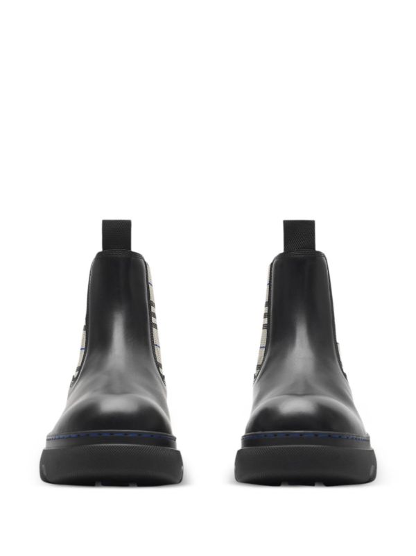 Burberry Leather Chelsea Boots | Browns Boots