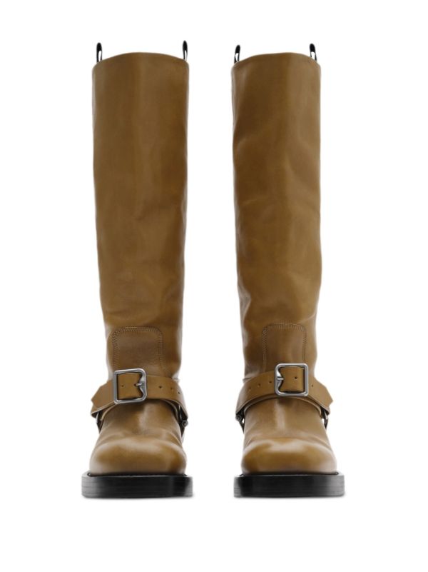 Burberry Saddle High Boots | Browns Boots